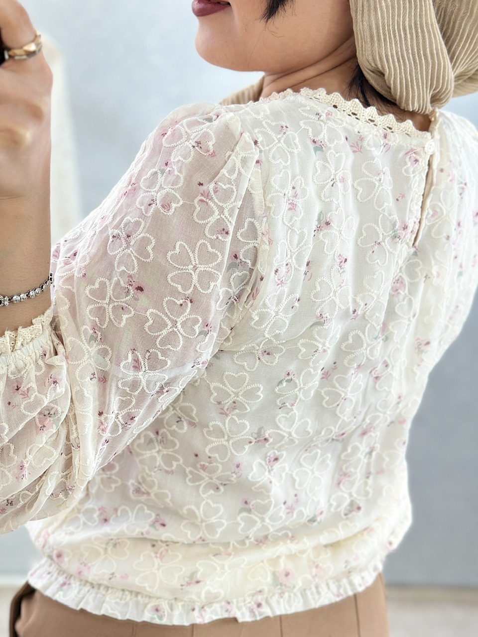 شومیز خامه دوزی