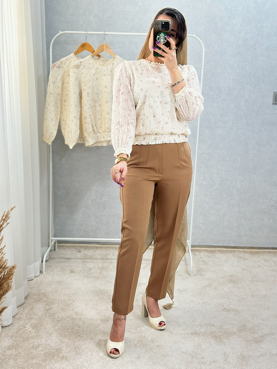 شومیز خامه دوزی