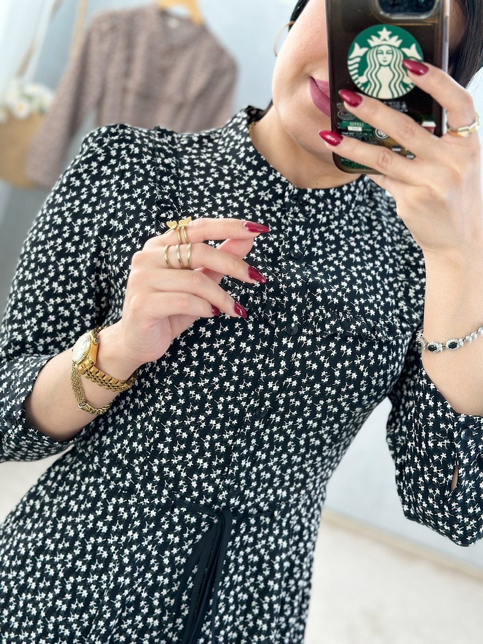 پیراهن حریر بهار