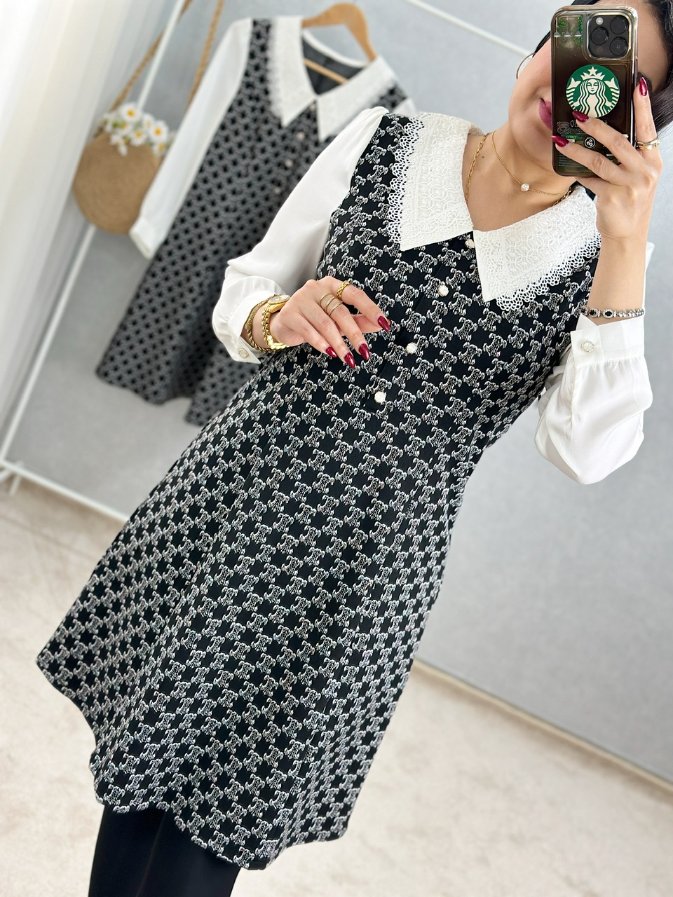 پیراهن کشمیر شکوفه