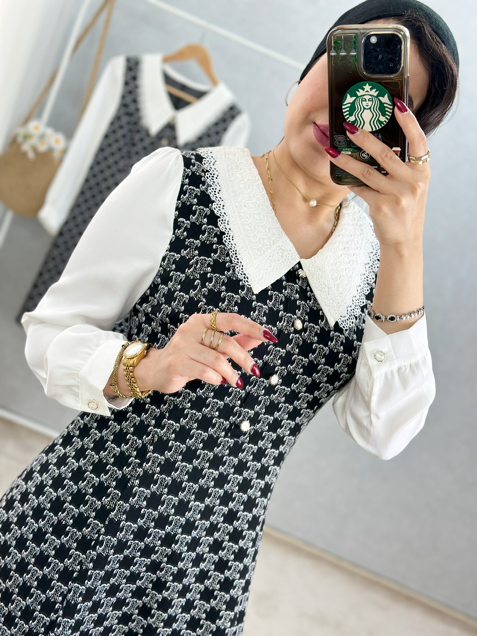 پیراهن کشمیر شکوفه