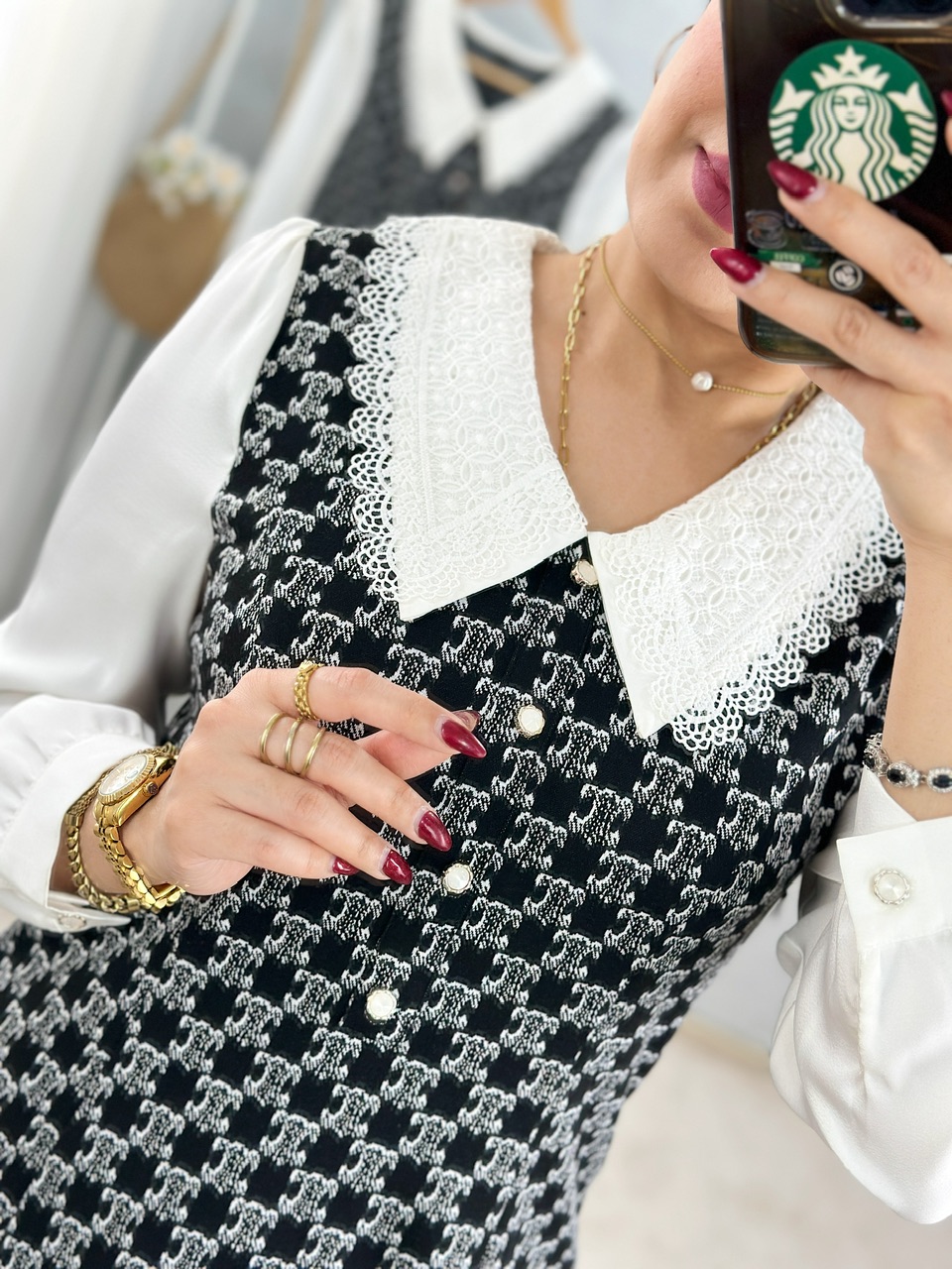 پیراهن کشمیر شکوفه