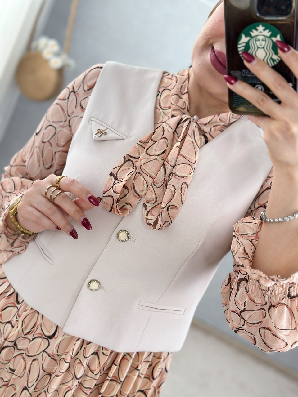 پیراهن دو تکه آوا