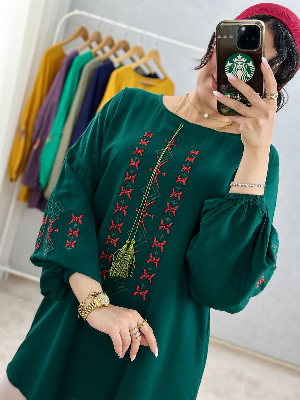 تونیک گلدوزی فرشته