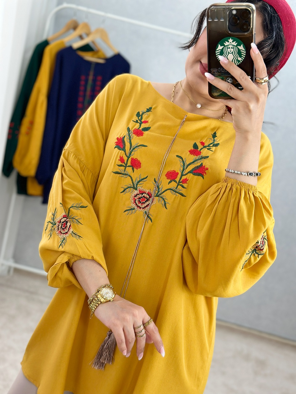 تونیک گلدوزی فرشته