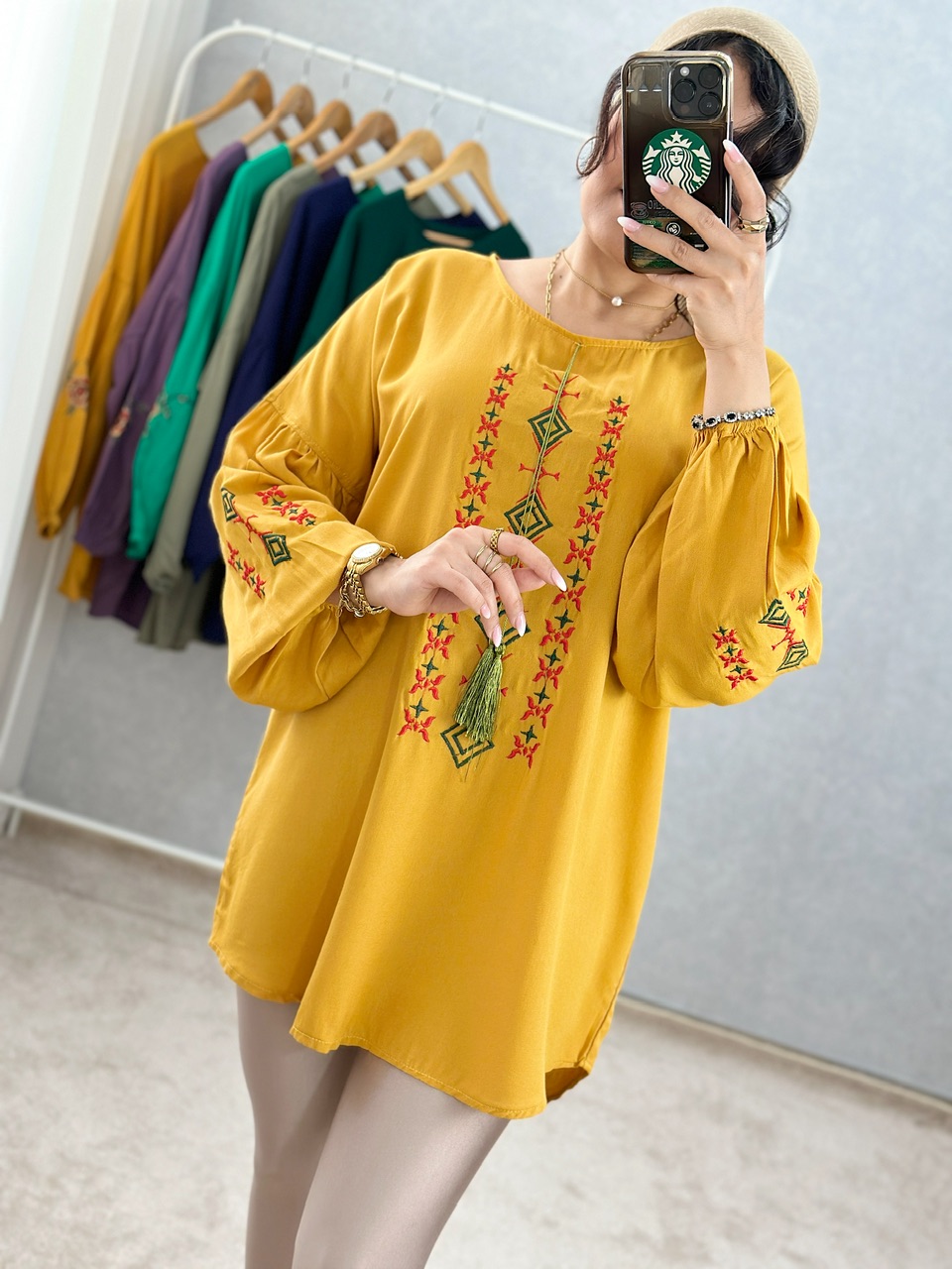 تونیک گلدوزی فرشته