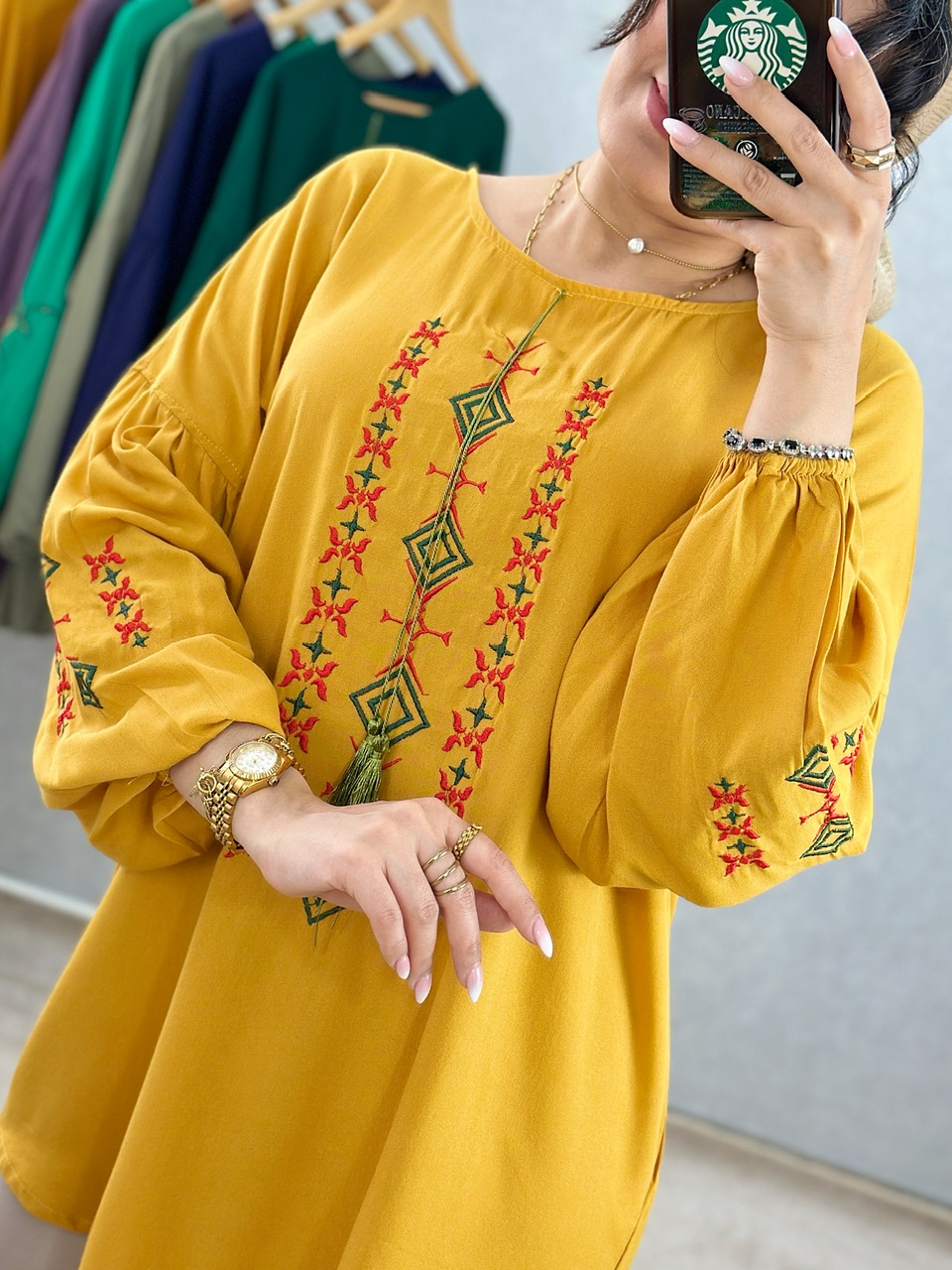 تونیک گلدوزی فرشته