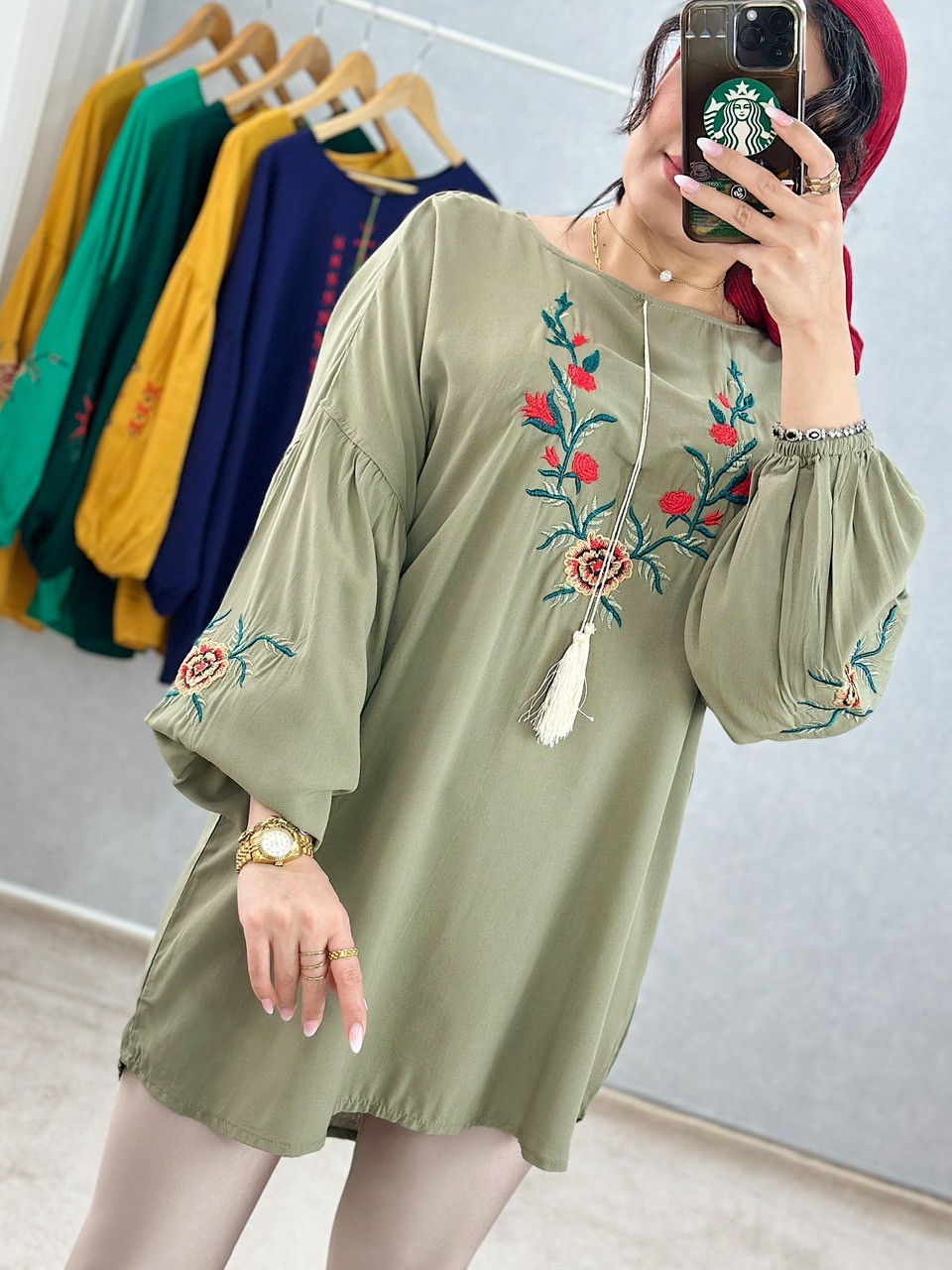 تونیک گلدوزی فرشته
