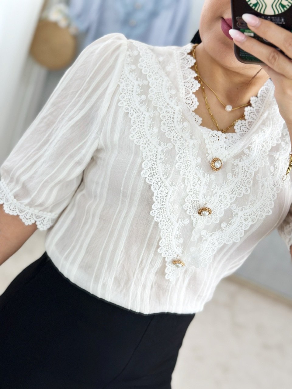 شومیز گیپور سارا