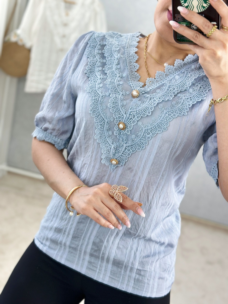 شومیز گیپور سارا