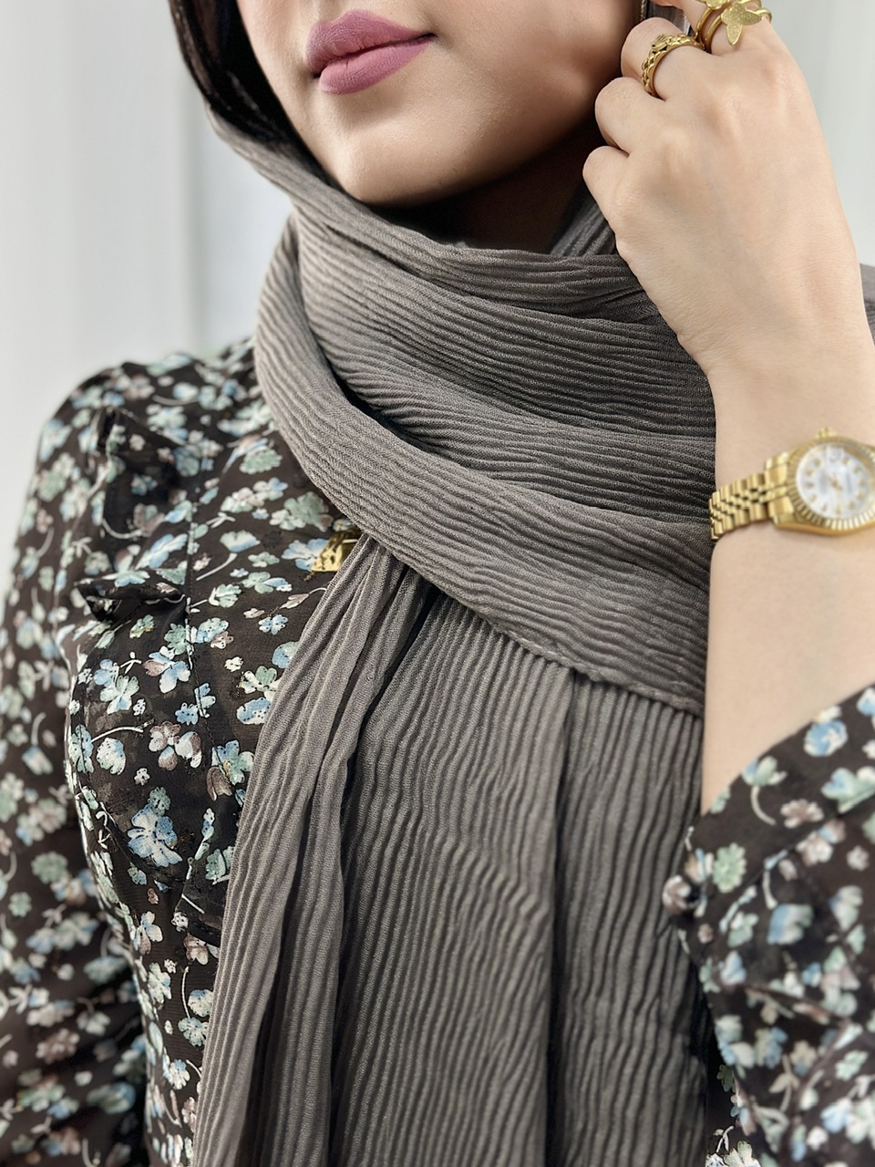 شال شیدا خاکی