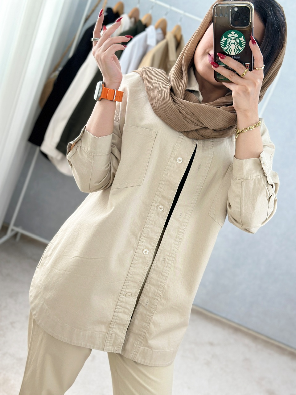 مانتو کتان تیوا