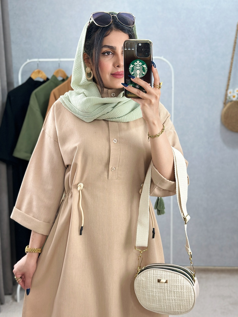 مانتو کمر گت الیزابت