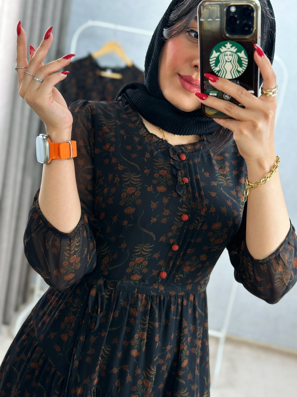 پیراهن حریر میلا