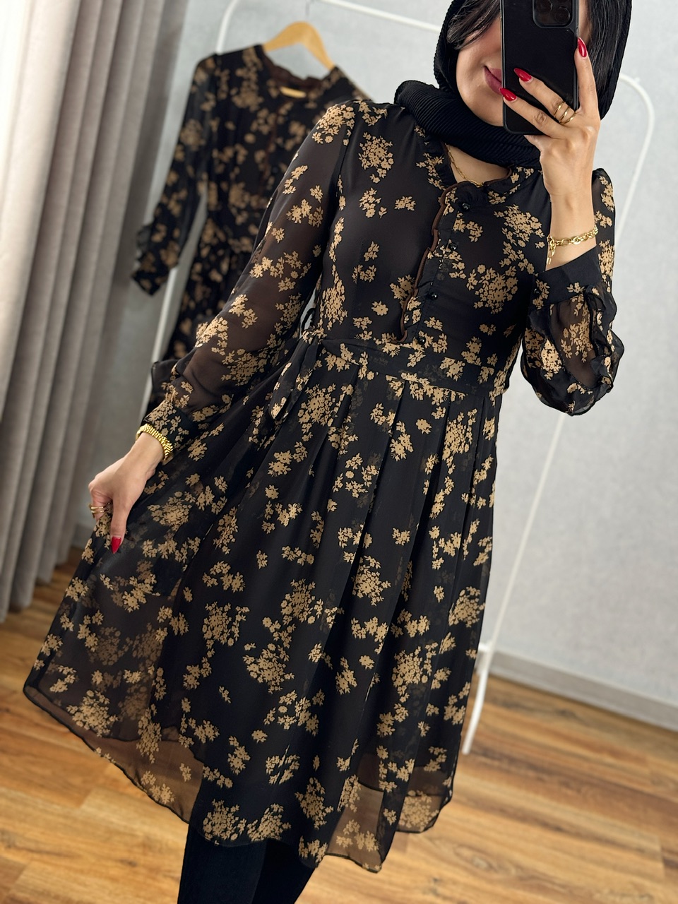 پیراهن حریر وینا