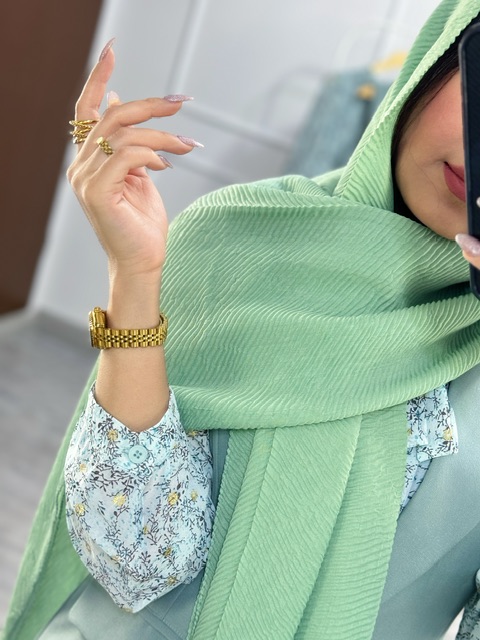 شال تینو سبز خوشرنگ