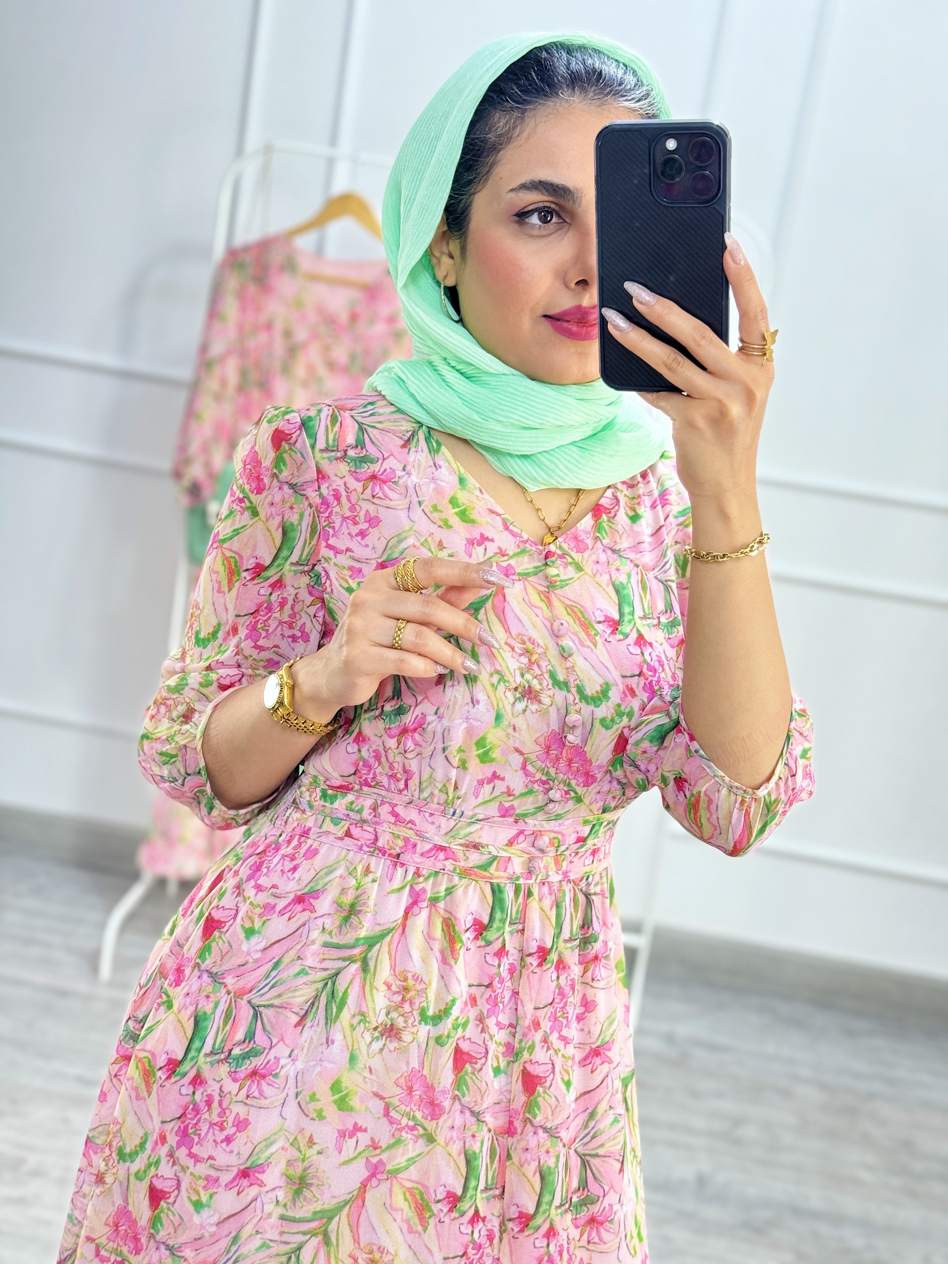 پیراهن حریر الیکا