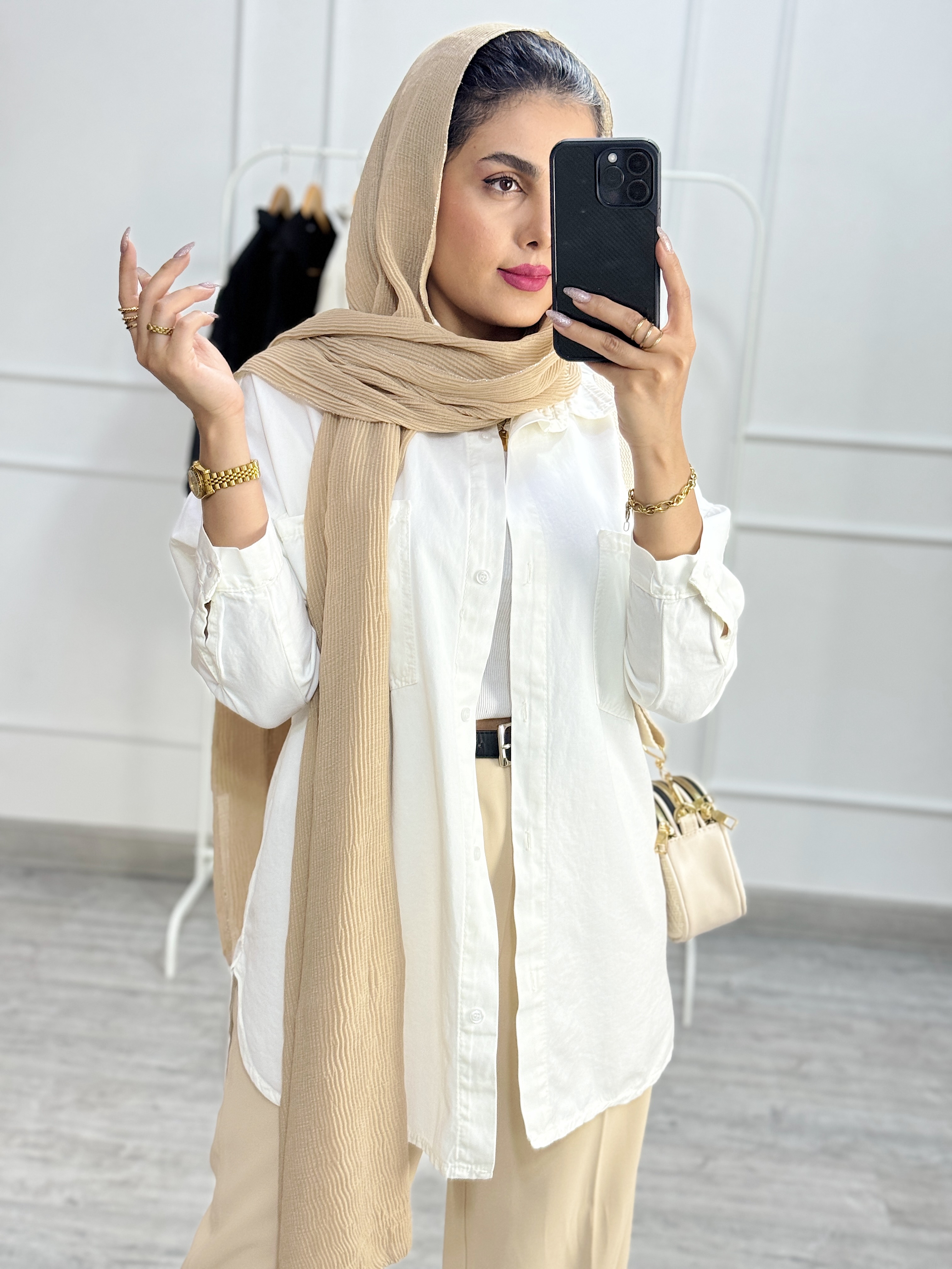مانتو شومیزی تیارا