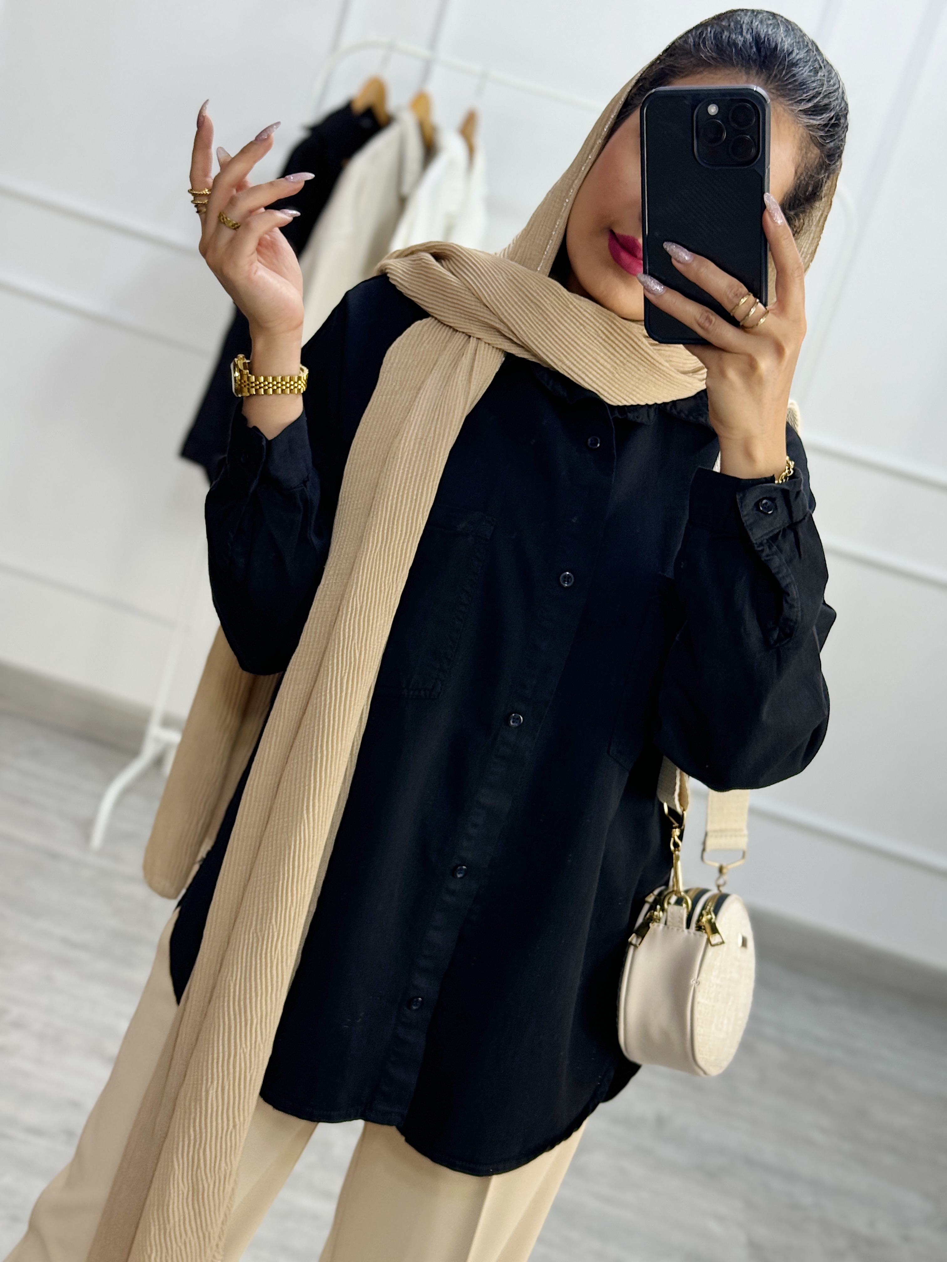 مانتو شومیزی تیارا