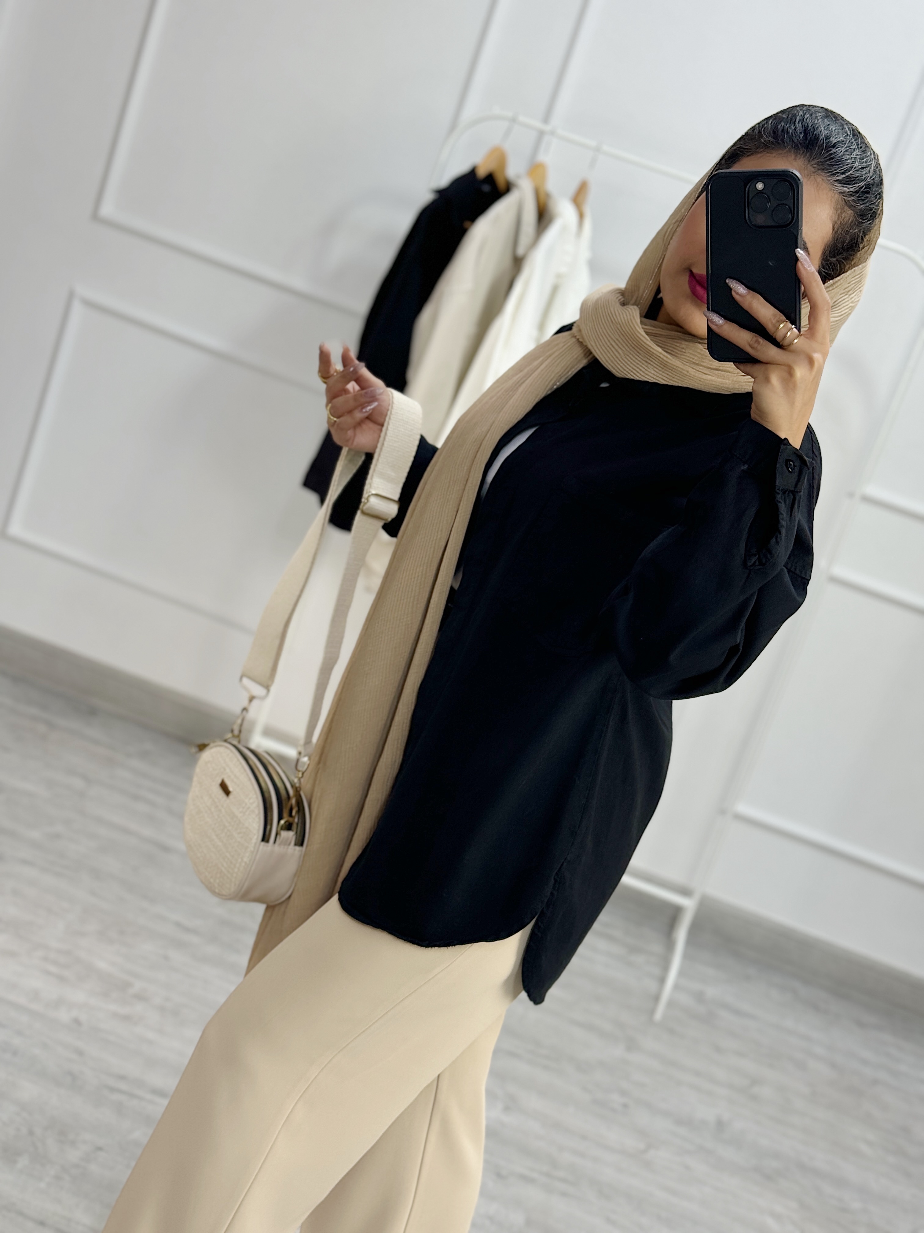 مانتو شومیزی تیارا