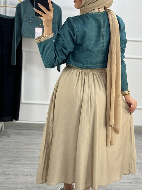 ست پیراهن و کت ایلنا