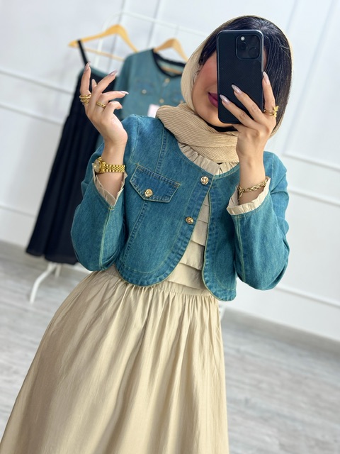 ست پیراهن و کت ایلنا