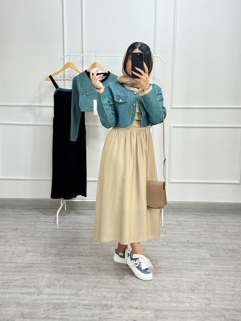 ست پیراهن و کت ایلنا