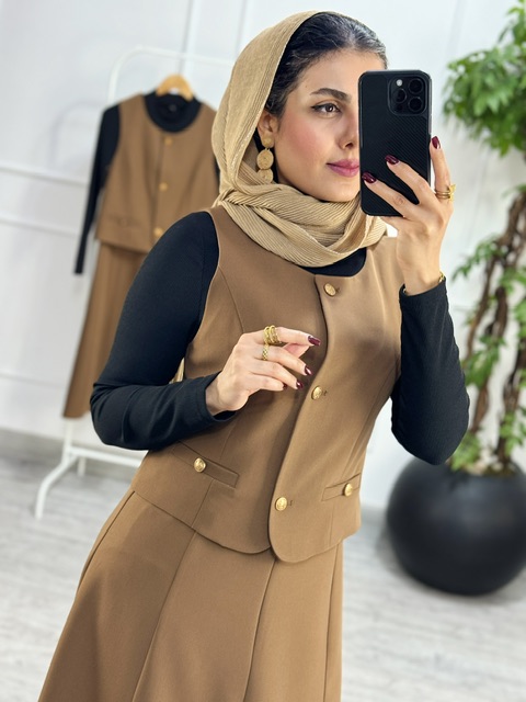 پیراهن دو تیکه دلوان