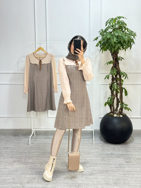 پیراهن پاییزه نازلی