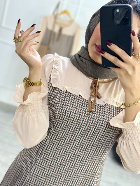 پیراهن پاییزه نازلی