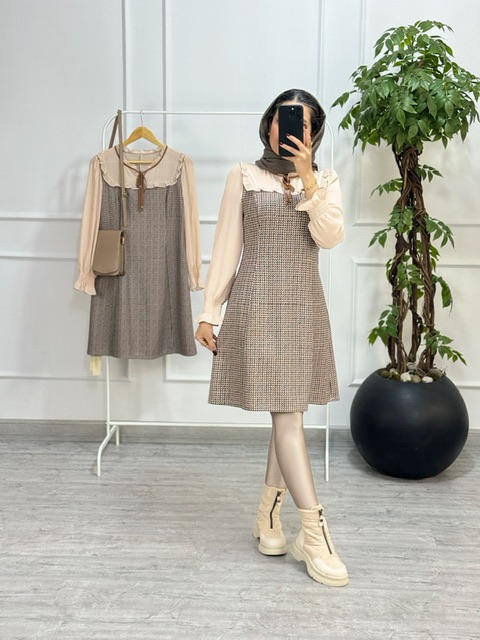 پیراهن پاییزه نازلی