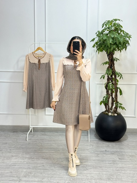 پیراهن پاییزه نازلی