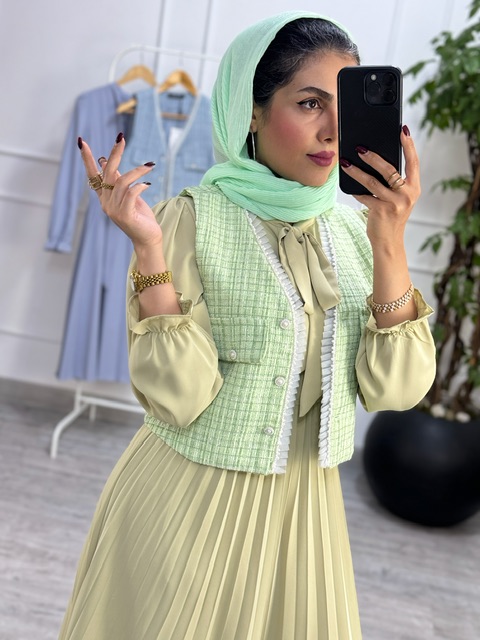 دوتیکه پیراهن ژیله دلارا