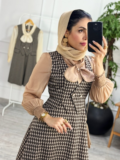 پیراهن پیچازی پاپیون