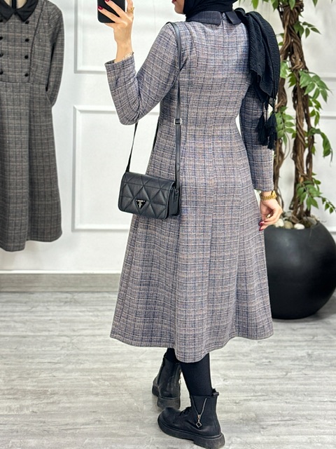 پیراهن مانتویی مارین