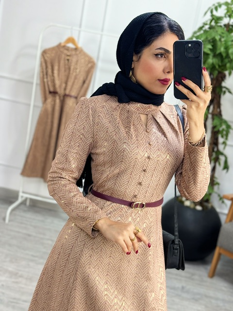 پیراهن طلاکوب دلربا