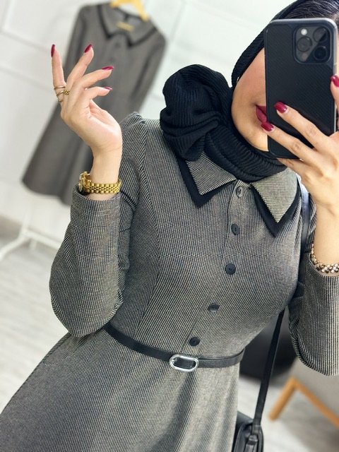 پیراهن مانتویی ویکتور