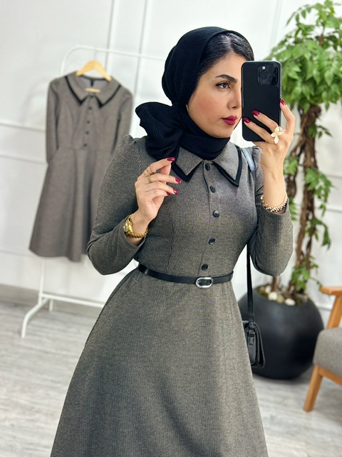 پیراهن مانتویی ویکتور