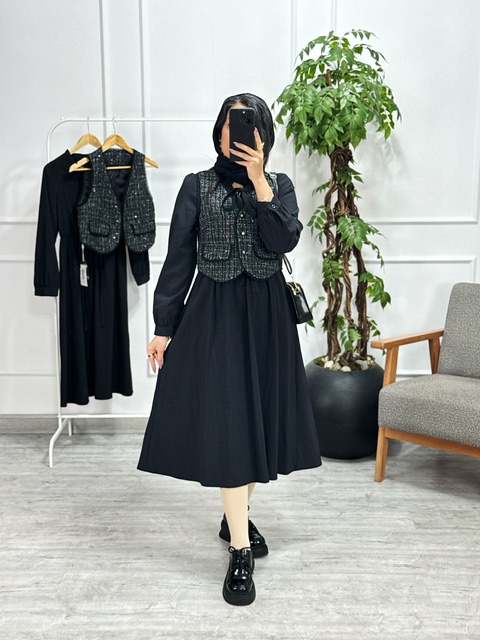 پیراهن و ژیله پولکی هلسا