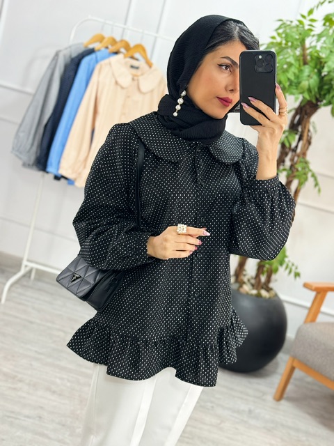 شومیز چین دار