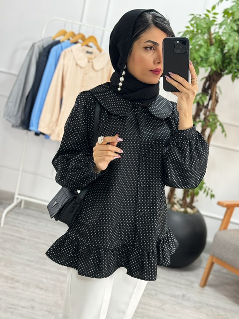 شومیز چین دار