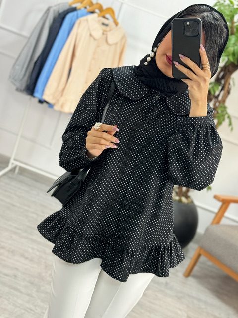 شومیز چین دار