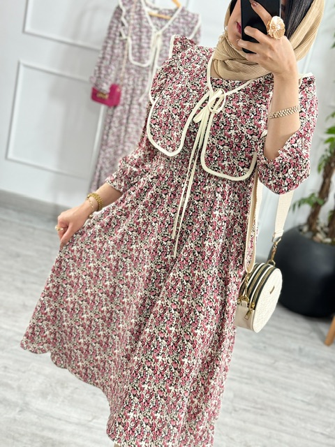 پیراهن گلگلی دینا