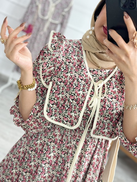 پیراهن گلگلی دینا
