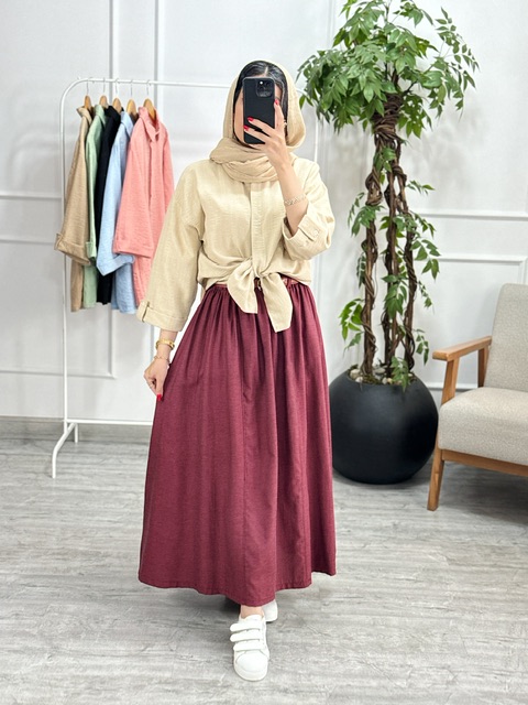 شومیز پیراهنی درسا